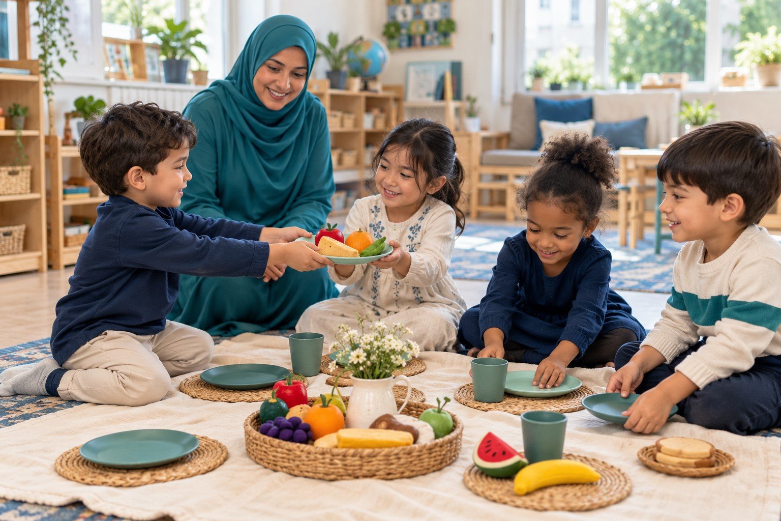 A Welcoming Classroom Picnic